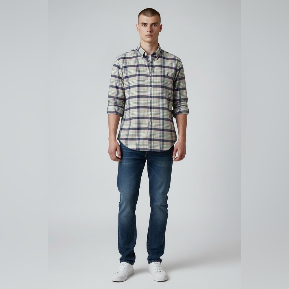 Ralph Lauren Classic fit cotton button down - Picture 2 of 8